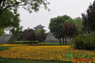 纪念抗战胜利70周年的宛平城分外妖娆